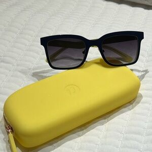 Peepers Yellow Silicone Sunglass/Eyeglass Case